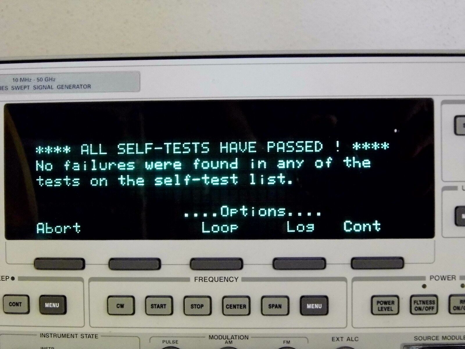 Agilent 83650B /001/002/008 * 10Mhz - 50Ghz Synthesized Signal Generator Agilent 83650B /001/002/008 * 10Mhz - 50Ghz Synthesized Signal Generator